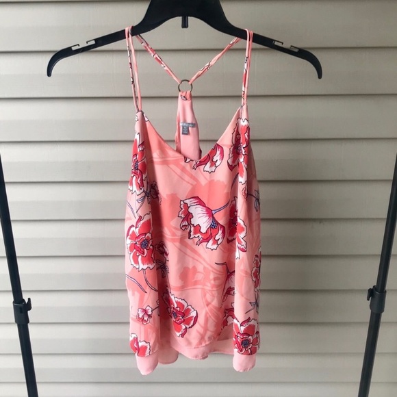 🍁 Charlotte Russe Floral Tank top - Picture 2 of 8